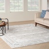 image:imageNourison Glam Geometric IvoryTaupe 311 x 511 Area Rug Easy Cleaning Non Shedding Bed Room Living Room Dining Room Kitchen 4x6 IvoryTaupe
