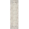 image:imageNourison Glam Geometric IvoryTaupe 311 x 511 Area Rug Easy Cleaning Non Shedding Bed Room Living Room Dining Room Kitchen 4x6 IvoryTaupe