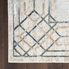 image:imageNourison Glam Geometric IvoryTaupe 311 x 511 Area Rug Easy Cleaning Non Shedding Bed Room Living Room Dining Room Kitchen 4x6 IvoryTaupe