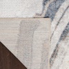 image:imageNourison Home Astra Machine Washable Ivory Grey 710 x 10 Area Rug  Easy Clean Non Shedding Bed Room Living Room Dining Room Kitchen 8 x 10Ivory Blue
