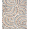 image:imageNourison Home Astra Machine Washable Ivory Multicolor 4 x Round Area Rug  Easy Clean Non Shedding Bed Room Living Room Dining Room Kitchen 4 x RoundIvory Multicolor