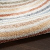 image:imageNourison Home Astra Machine Washable Ivory Multicolor 4 x Round Area Rug  Easy Clean Non Shedding Bed Room Living Room Dining Room Kitchen 4 x RoundIvory Multicolor
