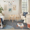 image:imageNourison Home Astra Machine Washable Sky Blue 710 x 10 Area Rug  Easy Clean Non Shedding Bed Room Living Room Dining Room Kitchen 8 x 10Sky Blue