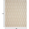 image:imageNourison Home Casual Light Grey 2 x 6 Area Rug  Easy Clean Non Shedding Bed Room Living Room Dining Room Kitchen 6 RunnerBeige