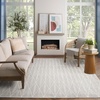 image:imageNourison Home Casual Light Grey 2 x 6 Area Rug  Easy Clean Non Shedding Bed Room Living Room Dining Room Kitchen 6 RunnerIvory