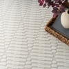 image:imageNourison Home Casual Light Grey 2 x 6 Area Rug  Easy Clean Non Shedding Bed Room Living Room Dining Room Kitchen 6 RunnerIvory