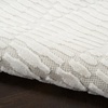 image:imageNourison Home Casual Light Grey 2 x 6 Area Rug  Easy Clean Non Shedding Bed Room Living Room Dining Room Kitchen 6 RunnerIvory