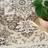 image:imageNourison Home Dekor Ivory Charcoal 53 x 7 Area Rug  Easy Clean Non Shedding Bed Room Living Room Dining Room Kitchen 5 x 7Brown Ivory