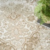 image:imageNourison Home Dekor Ivory Charcoal 53 x 7 Area Rug  Easy Clean Non Shedding Bed Room Living Room Dining Room Kitchen 5 x 7Ivory Taupe