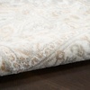image:imageNourison Home Dekor Ivory Charcoal 53 x 7 Area Rug  Easy Clean Non Shedding Bed Room Living Room Dining Room Kitchen 5 x 7Light Grey