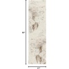 image:imageNourison Home Desire Abstract Ivory Grey Blue 9 x 12 Area Rug EasyCleaning Non Shedding Bed Room Living Room Dining Room Kitchen 9x12Cream Grey