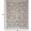 image:imageNourison Home Harbor Blue 710 x 10 Area Rug  Easy Clean Non Shedding Bed Room Living Room Dining Room Kitchen 8 x 10Blue