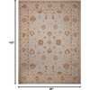 image:imageNourison Home Heritage Hall Light Blue 56 x 86 Area Rug  Easy Clean Non Shedding Bed Room Living Room Dining Room Kitchen 6 x 9Light Blue