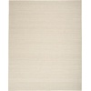 image:imageNourison Home Interweave Abstract Ivory 6 x 9 AreaRug EasyCleaning Non Shedding Bed Room Living Room Dining Room Kitchen 6x9Beige