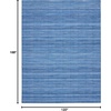 image:imageNourison Home Interweave Abstract Ivory 6 x 9 AreaRug EasyCleaning Non Shedding Bed Room Living Room Dining Room Kitchen 6x9Denim