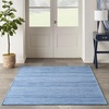 image:imageNourison Home Interweave Abstract Ivory 6 x 9 AreaRug EasyCleaning Non Shedding Bed Room Living Room Dining Room Kitchen 6x9Denim