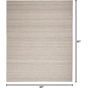 image:imageNourison Home Interweave Abstract Ivory 6 x 9 AreaRug EasyCleaning Non Shedding Bed Room Living Room Dining Room Kitchen 6x9Grey