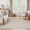 image:imageNourison Home Interweave Abstract Ivory 6 x 9 AreaRug EasyCleaning Non Shedding Bed Room Living Room Dining Room Kitchen 6x9Grey