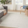 image:imageNourison Home Interweave Abstract Ivory 6 x 9 AreaRug EasyCleaning Non Shedding Bed Room Living Room Dining Room Kitchen 6x9Ivory