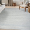 image:imageNourison Home Interweave Abstract Ivory 6 x 9 AreaRug EasyCleaning Non Shedding Bed Room Living Room Dining Room Kitchen 6x9Light Blue