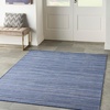 image:imageNourison Home Interweave Abstract Ivory 6 x 9 AreaRug EasyCleaning Non Shedding Bed Room Living Room Dining Room Kitchen 6x9Navy