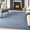 image:imageNourison Home Interweave Abstract Ivory 6 x 9 AreaRug EasyCleaning Non Shedding Bed Room Living Room Dining Room Kitchen 6x9Navy