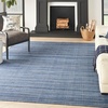 image:imageNourison Home Interweave Abstract Ivory 6 x 9 AreaRug EasyCleaning Non Shedding Bed Room Living Room Dining Room Kitchen 6x9Navy