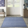 image:imageNourison Home Interweave Abstract Ivory 6 x 9 AreaRug EasyCleaning Non Shedding Bed Room Living Room Dining Room Kitchen 6x9Navy