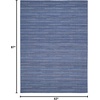 image:imageNourison Home Interweave Abstract Ivory 6 x 9 AreaRug EasyCleaning Non Shedding Bed Room Living Room Dining Room Kitchen 6x9Navy