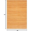 image:imageNourison Home Interweave Abstract Ivory 6 x 9 AreaRug EasyCleaning Non Shedding Bed Room Living Room Dining Room Kitchen 6x9Orange