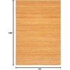 image:imageNourison Home Interweave Abstract Ivory 6 x 9 AreaRug EasyCleaning Non Shedding Bed Room Living Room Dining Room Kitchen 6x9Orange