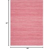 image:imageNourison Home Interweave Abstract Ivory 6 x 9 AreaRug EasyCleaning Non Shedding Bed Room Living Room Dining Room Kitchen 6x9Rose