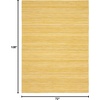 image:imageNourison Home Interweave Abstract Ivory 6 x 9 AreaRug EasyCleaning Non Shedding Bed Room Living Room Dining Room Kitchen 6x9Yellow