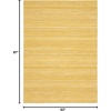 image:imageNourison Home Interweave Abstract Ivory 6 x 9 AreaRug EasyCleaning Non Shedding Bed Room Living Room Dining Room Kitchen 6x9Yellow