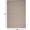 image:imageNourison Home Kiawiah Flannel 9 x 12 Area Rug  Easy Clean Non Shedding Bed Room Living Room Dining Room Kitchen 9 x 12