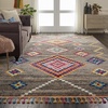 image:imageNourison Home Moroccan Casbah Bohemian Navy 67 x 96 Area Rug Easy Cleaning Non Shedding Bed Room Living Room Dining Room Kitchen 7x10Grey
