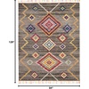 image:imageNourison Home Moroccan Casbah Bohemian Navy 67 x 96 Area Rug Easy Cleaning Non Shedding Bed Room Living Room Dining Room Kitchen 7x10Grey
