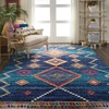 image:imageNourison Home Moroccan Casbah Bohemian Navy 67 x 96 Area Rug Easy Cleaning Non Shedding Bed Room Living Room Dining Room Kitchen 7x10Navy