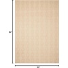 image:imageNourison Home Nepal Traditional Quartz 53 x 75 Area Rug Easy Cleaning Non Shedding Bed Room Living Room Dining Room Kitchen 5x7Bone