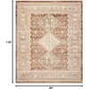 image:imageNourison Home Pardis Rust 710 x 910 Area Rug  Easy Clean Non Shedding Bed Room Living Room Dining Room Kitchen 8 x 10Rust