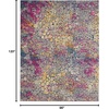 image:imageNourison Home Passion Abstract Yellow Multi 8 x 10 Area Rug Easy Cleaning Non Shedding Bed Room Living Room Dining Room Kitchen 8x108 x 10 Rectangular