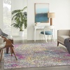 image:imageNourison Home Passion Abstract Yellow Multi 8 x 10 Area Rug Easy Cleaning Non Shedding Bed Room Living Room Dining Room Kitchen 8x108 x 10 Rectangular