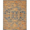 image:imageNourison Home Passion Traditional TealSun 39 x 59 AreaRug Easy Clean Non Shedding Bed Room Living Room Dining Room Kitchen 4x6TealSun