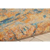 image:imageNourison Home Passion Traditional TealSun 39 x 59 AreaRug Easy Clean Non Shedding Bed Room Living Room Dining Room Kitchen 4x6TealSun