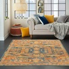 image:imageNourison Home Passion Traditional TealSun 39 x 59 AreaRug Easy Clean Non Shedding Bed Room Living Room Dining Room Kitchen 4x6TealSun
