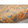 image:imageNourison Home Passion Traditional TealSun 39 x 59 AreaRug Easy Clean Non Shedding Bed Room Living Room Dining Room Kitchen 4x6TealSun