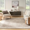 image:imageNourison Home Renewed Ivory Mocha 6 x 9 Area Rug  Easy Clean Non Shedding Bed Room Living Room Dining Room Kitchen 6 x 9Ivory Mocha