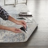 image:imageNourison Home Rug Gripper Black Set of 8 Area Rug  Easy Clean Non Shedding Bed Room Living Room Dining Room Kitchen Set of 8
