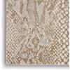 image:imageNourison Home Solace Modern Animal Print Ivory Beige 8 x 10 Area Rug Easy Cleaning Non Shedding Bed Room Living Room Dining Room Kitchen 8 x 10Ivory Beige