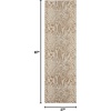 image:imageNourison Home Solace Modern Animal Print Ivory Beige 8 x 10 Area Rug Easy Cleaning Non Shedding Bed Room Living Room Dining Room Kitchen 8 x 10Ivory Beige